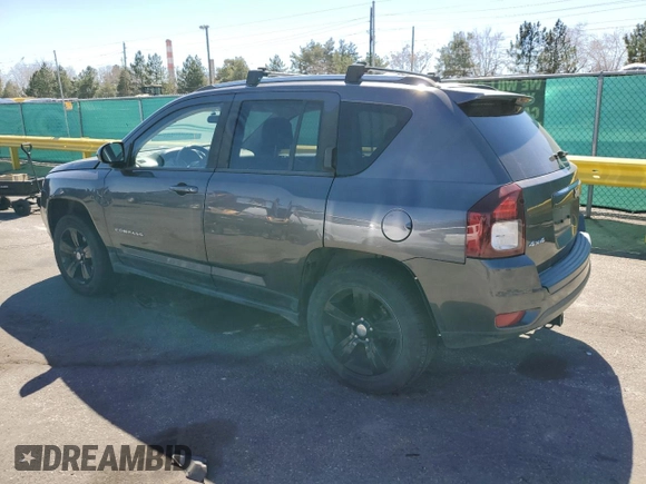 2015 Jeep Compass Latitude with VIN 1C4NJDEB6FD162785, listed as a Copart auction lot 49737775 with 116,207 mi miles and Salvage Title. Bid and sale history available at carsss.com. Image 2.