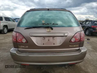 1999 Lexus RX 300 Luxury SUV with VIN JT6HF10U3X0050743, listed as a Copart auction lot 88336245 with 192,886 mi miles and Salvage Title. Bid and sale history available at carsss.com. Image 6.