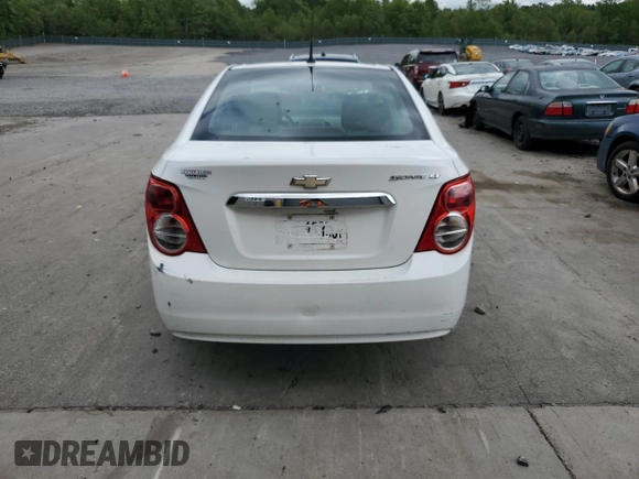2012 Chevrolet Sonic LT z VIN 1G1JC5SH4C4186305, wystawiony jako Copart lot #58622825 z przebiegiem 185 868 mil mil oraz Czysty tytuł • Clean title. Historia ofert i sprzedaży dostępna na DreamBid. Obrazek 6.