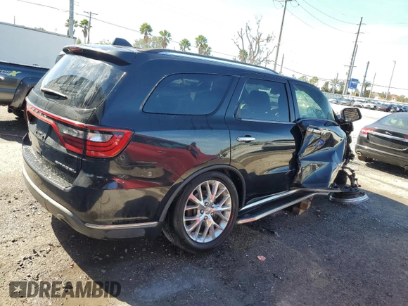 2015 Dodge Durango Citadel with VIN 1C4RDHEG6FC801247, listed as a Copart auction lot 41973055 with Not provided miles and Salvage title. Bid and sale history available at DreamBid. Image 3.