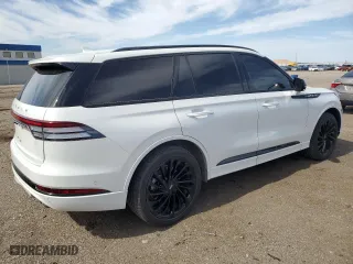 2023 Lincoln Aviator Reserve with VIN 5LM5J7XC2PGL23925, listed as a Copart auction lot 49435725 with 14,076 mi miles and Salvage Title. Bid and sale history available at carsss.com. Image 3.