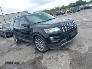 2016 Ford Explorer Limited with VIN 1FM5K7F81GGA26772, listed as a IAAI auction lot 41995158 with 110,528 mi miles and . Bid and sale history available at DreamBid. Image 1.