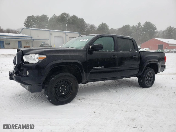 2023 Toyota Tacoma 4WD SR with VIN 3TYCZ5AN3PT149184, listed as a Copart auction lot 42582075 with 76,365 mi miles and Salvage Title. Bid and sale history available at carsss.com. Image 1.