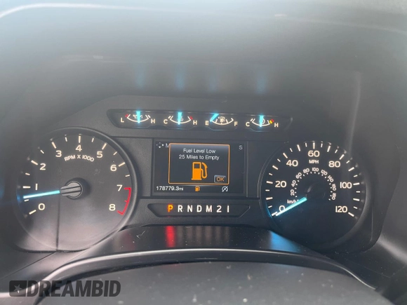 2018 Ford F-150 XL with VIN 1FTEX1CB8JKF41985, listed as a Copart auction lot 63663165 with 178,779 mi miles and Clean title. Bid and sale history available at DreamBid. Image 8.