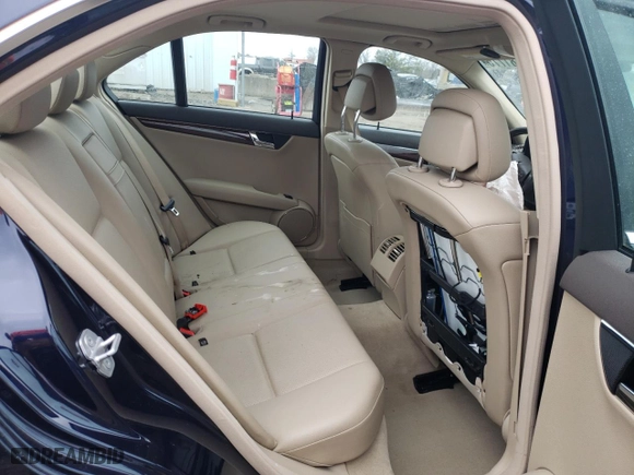 2010 Mercedes-Benz C-Class C 300 Sport with VIN WDDGF8BB1AR088666, listed as a Copart auction lot 47781775 with 59,838 mi miles and Salvage Title. Bid and sale history available at carsss.com. Image 11.