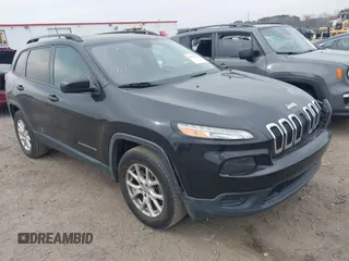 2016 Jeep Cherokee Altitude with VIN 1C4PJMAS8GW220688, listed as a IAAI auction lot 41797430 with 218,631 mi miles and . Bid and sale history available at DreamBid. Image 1.