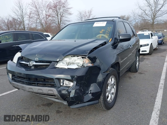2002 Acura MDX Touring Pkg with VIN 2HNYD18642H532463, listed as a IAAI auction lot 41875315 with 184,626 mi miles. Bid and sale history available at carsss.com. Image 17.