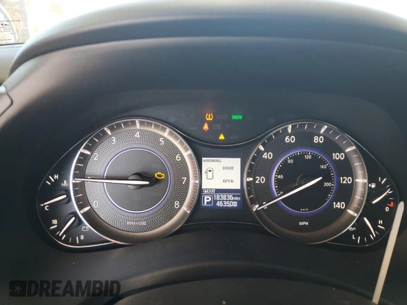 2016 Infiniti QX80 with VIN JN8AZ2NF0G9610963, listed as a Copart auction lot 47184895 with 183,836 mi miles and Salvage title. Bid and sale history available at DreamBid. Image 9.