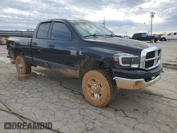 2007 Dodge Ram 2500 SLT with VIN 1D7KS28A57J625127, listed as a Copart auction lot 45461355 with 232,732 mi miles and Clean Title. Bid and sale history available at carsss.com. Image 4.