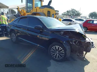 2019 Volkswagen Jetta S with VIN 3VWC57BU3KM030579, listed as a IAAI auction lot 42141360 with 77,391 mi miles and . Bid and sale history available at DreamBid. Image 1.
