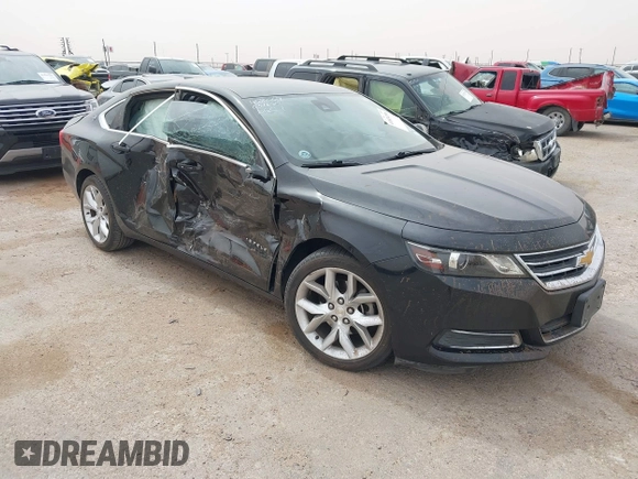 2017 Chevrolet Impala LT with VIN 2G1105S3XH9188531, listed as a IAAI auction lot 41824206 with 98,552 mi miles and . Bid and sale history available at DreamBid. Image 1.