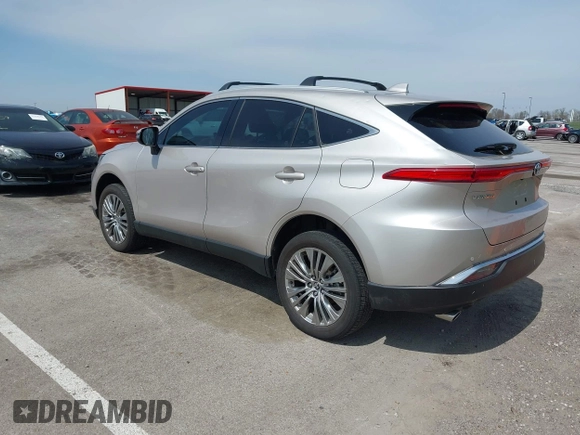 2023 Toyota Venza LE with VIN JTEAAAAH6PJ142686, listed as a IAAI auction lot 41928164 with 26,800 mi miles and . Bid and sale history available at carsss.com. Image 3.
