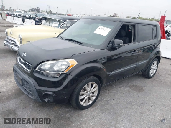 2012 Kia Soul + with VIN KNDJT2A68C7363426, listed as a IAAI auction lot 41888812 with 205,000 mi miles and . Bid and sale history available at DreamBid. Image 2.