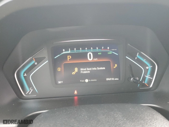 2019 Honda Odyssey EX-L with VIN 5FNRL6H7XKB008744, listed as a Copart auction lot 86014504 with 96,918 mi miles and Salvage Title. Bid and sale history available at carsss.com. Image 9.