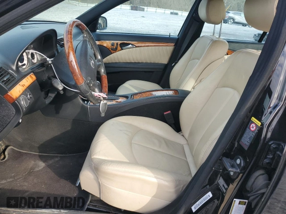 2008 Mercedes-Benz E-Class Luxury 3.5L with VIN WDBUF56X48B209208, listed as a Copart auction lot 44258895 with 187,773 mi miles and Salvage Title. Bid and sale history available at carsss.com. Image 7.