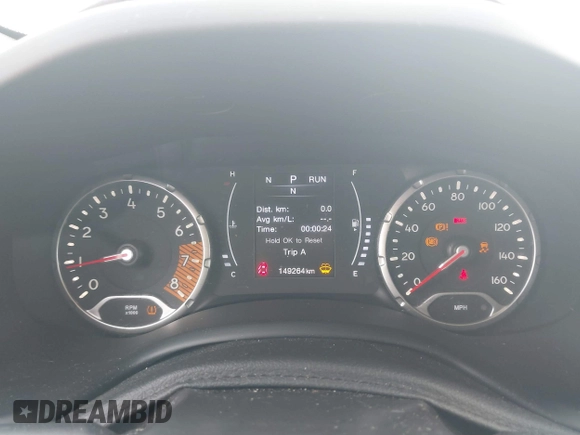 2020 Jeep Renegade Latitude with VIN ZACNJABB0LPL01306, listed as a IAAI auction lot 39506567 with 92,748 mi miles and . Bid and sale history available at DreamBid. Image 7.