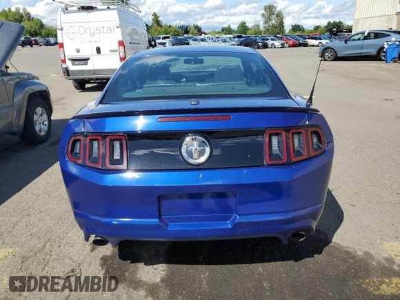 2013 Ford Mustang V6 with VIN 1ZVBP8AM9D5267518, listed as a Copart auction lot 59045045 with 109,835 mi miles and Salvage title. Bid and sale history available at DreamBid. Image 6.