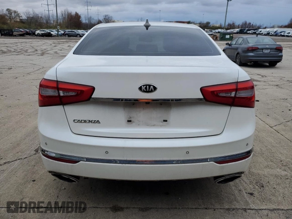 2014 Kia Cadenza Premium with VIN KNALN4D73E5126311, listed as a Copart auction lot 81577174 with 149,987 mi miles and Clean Title. Bid and sale history available at carsss.com. Image 6.