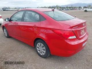 2015 Hyundai Accent GLS with VIN KMHCT4AE6FU848256, listed as a IAAI auction lot 42052721 with 63,453 mi miles. Bid and sale history available at carsss.com. Image 3.