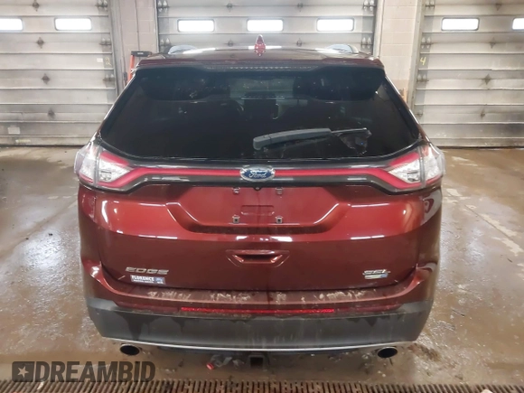 2015 Ford Edge SEL with VIN 2FMTK4J94FBB32919, listed as a IAAI auction lot 41929526 with 78,213 mi miles. Bid and sale history available at carsss.com. Image 16.