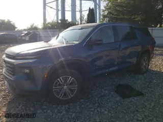 2024 Chevrolet Traverse FWD LS with VIN 1GNEREKS1RJ147529, listed as a Copart auction lot 66919574 with 1,855 mi miles and Salvage Title. Bid and sale history available at carsss.com. Image 1.