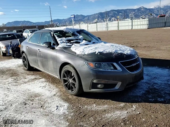 2010 Saab 9-5 Aero with VIN YS3GR4BJ8A4001076, listed as a Copart auction lot 41990285 with 99,597 mi miles and Salvage Title. Bid and sale history available at carsss.com. Image 11.