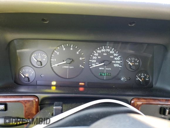 1998 Jeep Grand Cherokee Laredo with VIN 1J4GZ58S3WC245142, listed as a Copart auction lot 79434534 with 276,971 mi miles and Salvage Title. Bid and sale history available at carsss.com. Image 9.