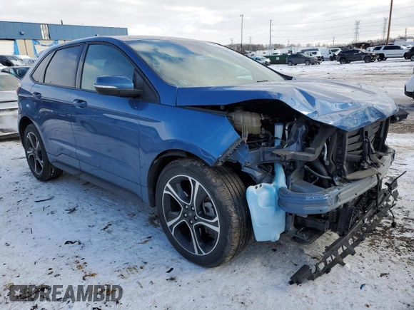 2021 Ford Edge ST z VIN 2FMPK4AP1MBA53186, wystawiony jako Copart lot #42203245 z przebiegiem 43 300 mil mil oraz Szkoda całkowita • Salvage title. Historia ofert i sprzedaży dostępna na DreamBid. Obrazek 4.