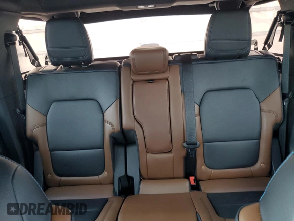 2021 Ford Bronco с VIN 1FMDE5DH8MLA62147, выставлен на аукционе Copart как лот 48059345 с пробегом 19 562 миль миль и Списание • Salvage title. История ставок и продаж доступна на DreamBid. Изображение 10.