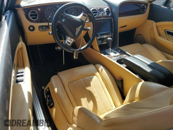 2013 Bentley Continental GT with VIN SCBGR3ZA8DC079782, listed as a Copart auction lot 77968004 with 52,913 mi miles and Salvage Title. Bid and sale history available at DreamBid. Image 8.