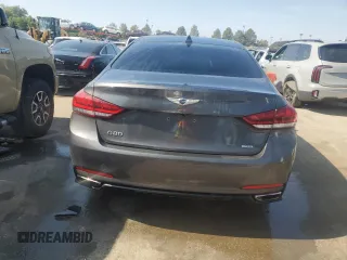 2017 Genesis G80 3.8L with VIN KMHGN4JE1HU203917, listed as a Copart auction lot 71971464 with 67,101 mi miles and Salvage Title. Bid and sale history available at carsss.com. Image 6.