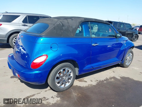 2006 Chrysler PT Cruiser Touring with VIN 3C3JY55E46T221194, listed as a IAAI auction lot 41966738 with 139,014 mi miles. Bid and sale history available at carsss.com. Image 4.