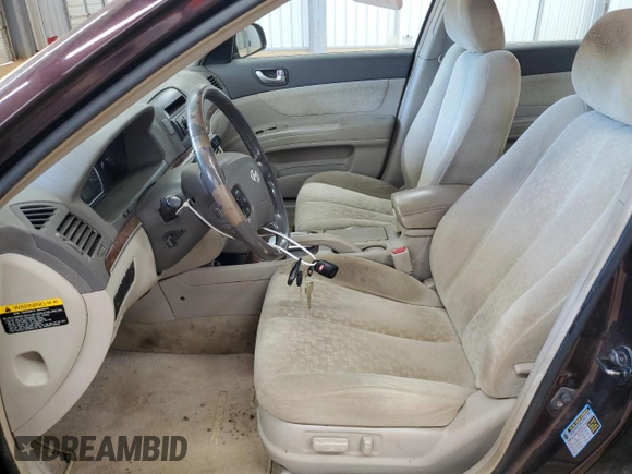 2006 Hyundai Sonata GLS z VIN KMHEU46C06A116199, wystawiony jako Copart lot #53669785 z przebiegiem 290 545 mil mil oraz Szkoda całkowita • Salvage title. Historia ofert i sprzedaży dostępna na DreamBid. Obrazek 7.