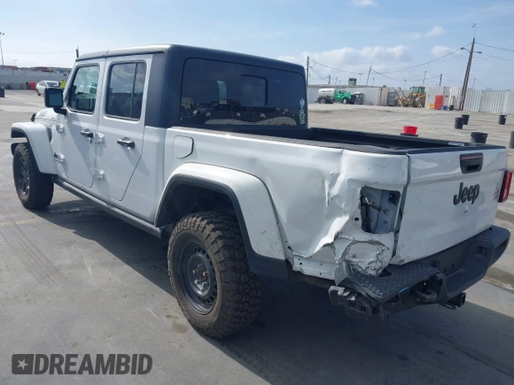 2022 Jeep Gladiator Texas Trail with VIN 1C6HJTAG1NL148524, listed as a IAAI auction lot 42128920 with 42,004 mi miles. Bid and sale history available at carsss.com. Image 6.