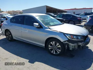 2013 Honda Accord LX z VIN 1HGCR2F38DA006341, wystawiony jako IAAI lot #42304220 z przebiegiem 173 664 mil mil oraz . Historia ofert i sprzedaży dostępna na DreamBid. Obrazek 1.