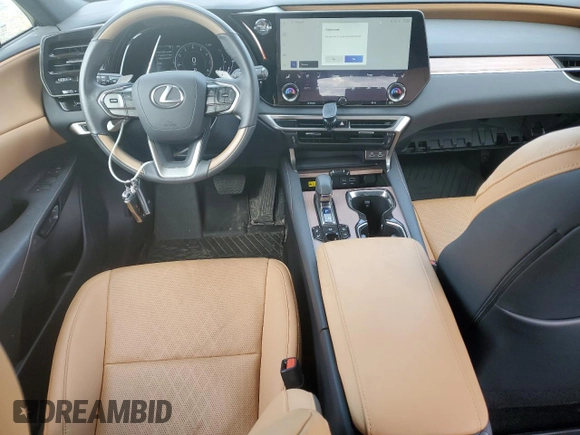 2023 Lexus RX with VIN 2T2BAMCA6PC029080, listed as a Copart auction lot 72990054 with 23,804 mi miles and Clean Title. Bid and sale history available at carsss.com. Image 8.