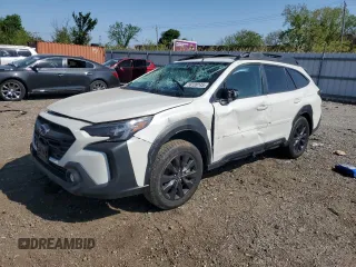 2024 Subaru Outback Onyx with VIN 4S4BTALC2R3248706, listed as a Copart auction lot 56189145 with 20,952 mi miles and Salvage title. Bid and sale history available at DreamBid. Image 1.