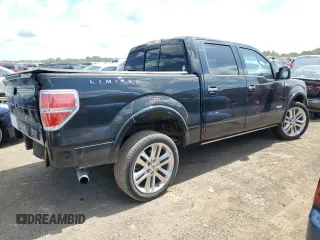 2013 Ford F-150 XL with VIN 1FTFW1ET5DFC70796, listed as a Copart auction lot 63118045 with 151,624 mi miles and Salvage title. Bid and sale history available at DreamBid. Image 3.