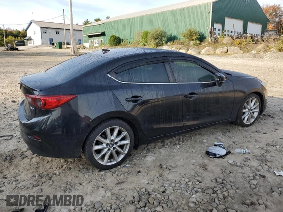 2017 Mazda 3 Grand Touring with VIN JM1BN1W39H1141169, listed as a Copart auction lot 74678054 with 158,067 mi miles and Salvage Title. Bid and sale history available at DreamBid. Image 3.