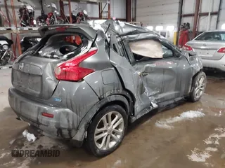 2013 Nissan Juke SV with VIN JN8AF5MR0DT226122, listed as a IAAI auction lot 41346836 with 115,520 mi miles. Bid and sale history available at carsss.com. Image 4.