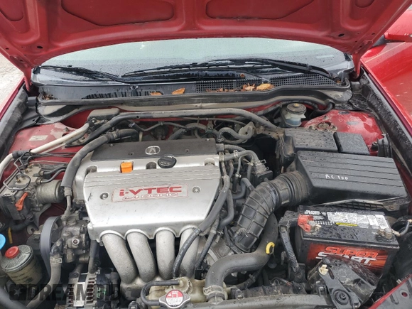 2005 Acura TSX with VIN JH4CL96825C032653, listed as a Copart auction lot 51695135 with 195,182 mi miles and Salvage Title. Bid and sale history available at DreamBid. Image 12.