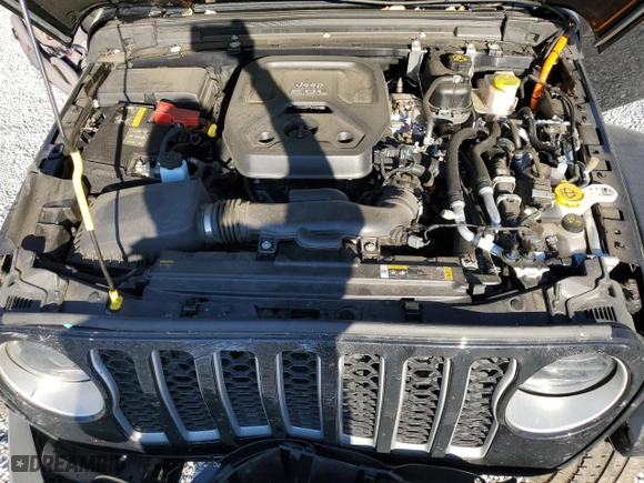 2023 Jeep Wrangler 4xe Sahara with VIN 1C4JJXP65PW585394, listed as a Copart auction lot 85741584 with 27,125 mi miles and Salvage Title. Bid and sale history available at carsss.com. Image 12.