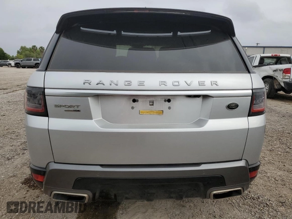 2018 Land Rover Range Rover Sport HSE with VIN SALWR2RV2JA807778, listed as a Copart auction lot 50523105 with 30,656 mi miles and Salvage Title. Bid and sale history available at DreamBid. Image 6.
