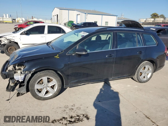 2015 Volkswagen Golf SportWagen TDI SEL with VIN 3VWCA7AU3FM507174, listed as a Copart auction lot 87750425 with 159,471 mi miles and Salvage Title. Bid and sale history available at carsss.com. Image 1.