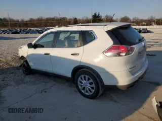 2016 Nissan Rogue SV with VIN KNMAT2MV1GP668064, listed as a Copart auction lot 48707235 with 130,599 mi miles and Salvage Title. Bid and sale history available at carsss.com. Image 2.