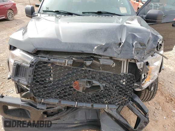 2020 Ford F-150 XL with VIN 1FTEW1CP4LFB46986, listed as a Copart auction lot 48200675 with 59,409 mi miles and Salvage Title. Bid and sale history available at carsss.com. Image 11.