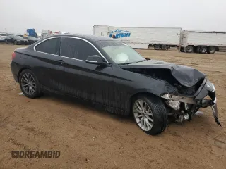 2014 BMW 2 Series 228i with VIN WBA1F5C5XEVV99178, listed as a Copart auction lot 87931195 with Not Provided miles and Salvage Title. Bid and sale history available at carsss.com. Image 4.