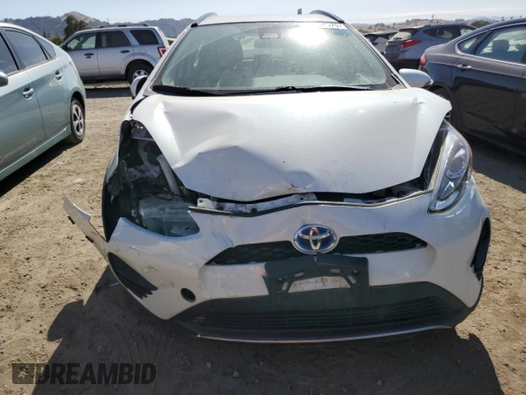2018 Toyota Prius One with VIN JTDKDTB36J1604525, listed as a Copart auction lot 63838575 with 59,212 mi miles and Salvage title. Bid and sale history available at DreamBid. Image 5.