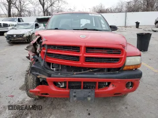 2002 Dodge Dakota Sport with VIN 1B7HG38N92S639985, listed as a Copart auction lot 86164664 with 218,040 mi miles and Salvage Title. Bid and sale history available at carsss.com. Image 5.
