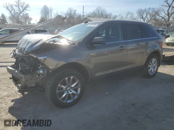 2013 Ford Edge Limited with VIN 2FMDK4KC6DBC34864, listed as a Copart auction lot 41521345 with 167,793 mi miles and Salvage Title. Bid and sale history available at carsss.com. Image 1.